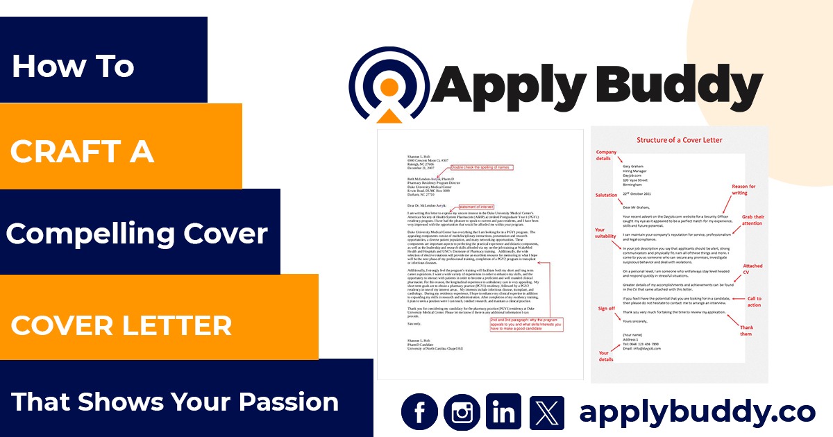 How to Craft a Compelling Cover Letter That Shows Your Passion