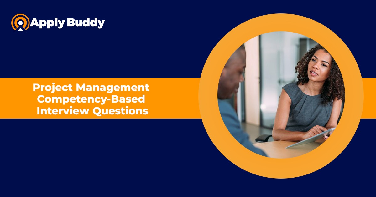 Project management Competency Based Interview Questions