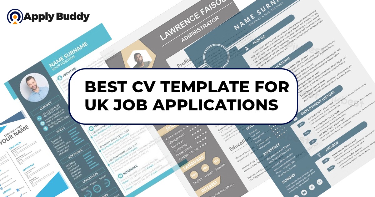 Best CV Templates for UK Job Applications