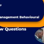 Project Management Behavioural Interview Questions