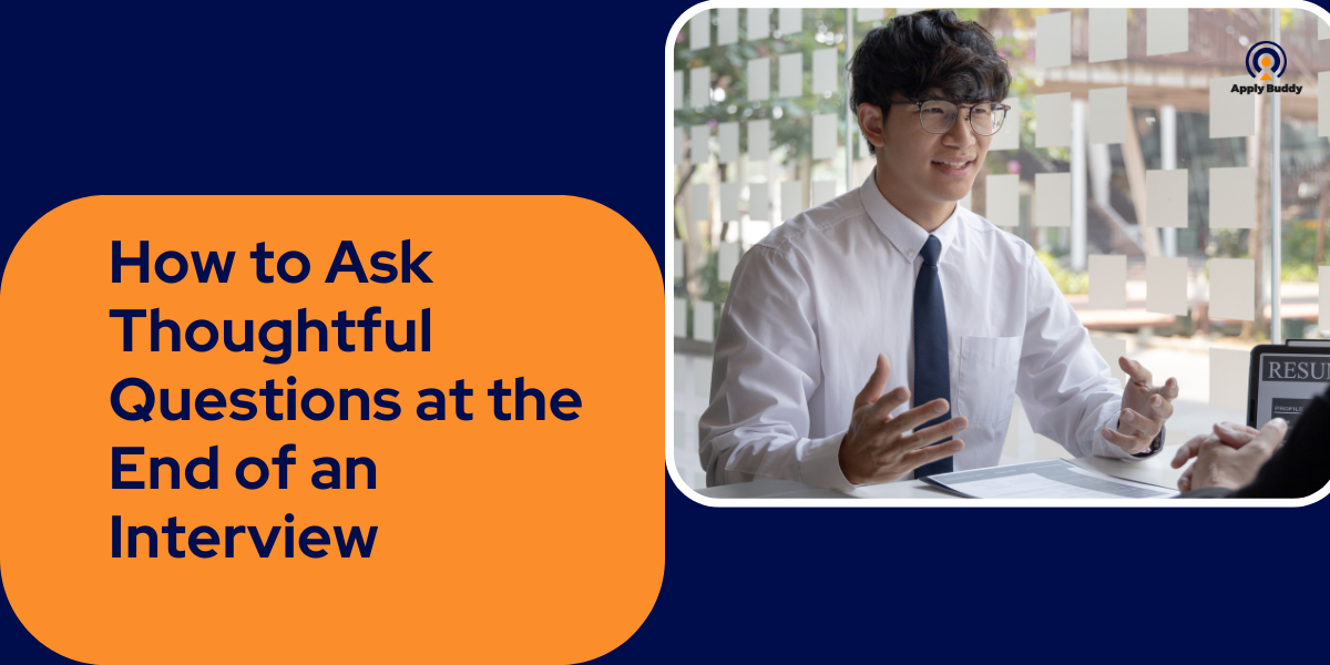 How to ask questions at the end of an interview
