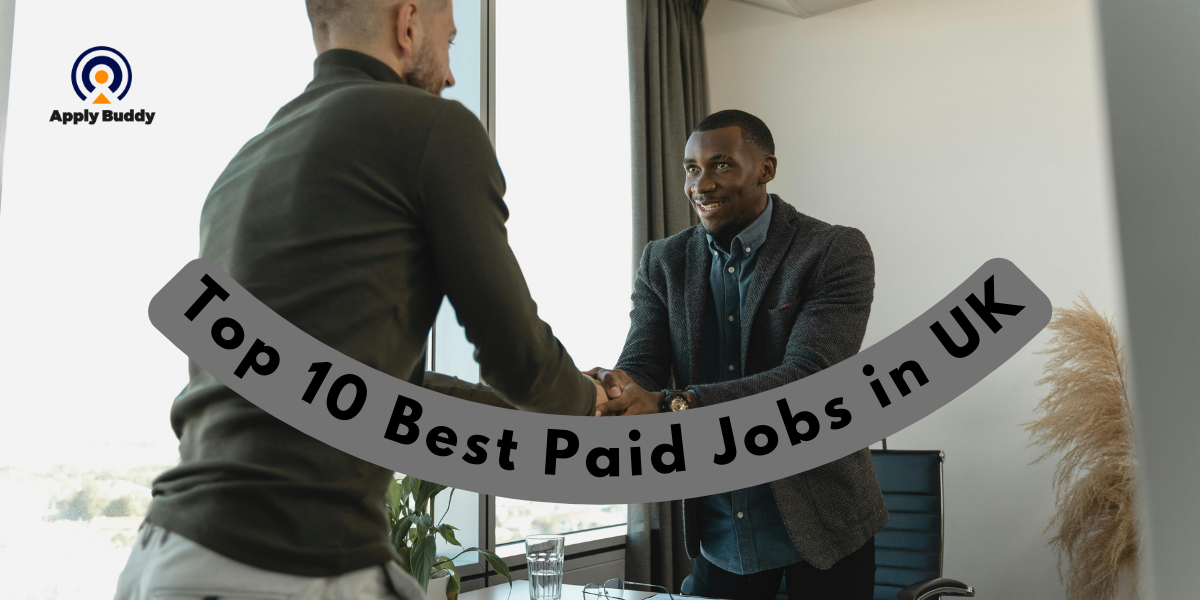 top 10 best paid jobs in uk