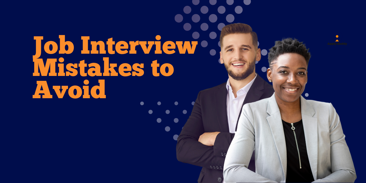 Job interview mistakes to avoid