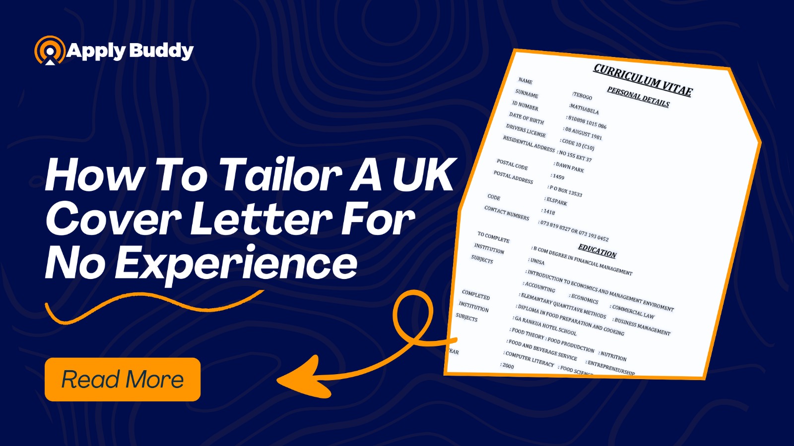 How to Tailor a UK Cover Letter for No Experience