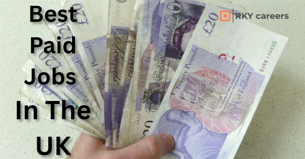 top 10 best paid jobs in uk